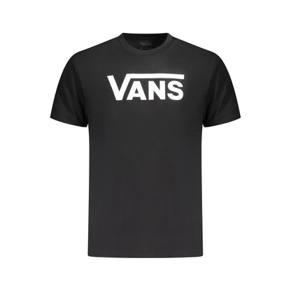 Vans Nero Cotton Men's T-Shirt