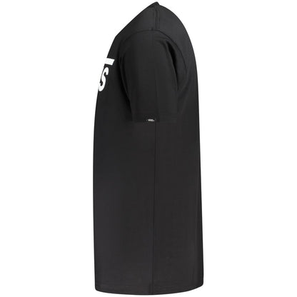 Vans Nero Cotton Men's T-Shirt