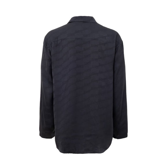 Balenciaga Gray Viscose Shirt BA-952120051490-IT40 | M