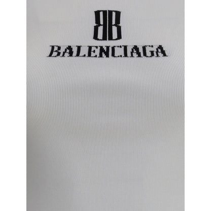 Balenciaga White Viscose Top