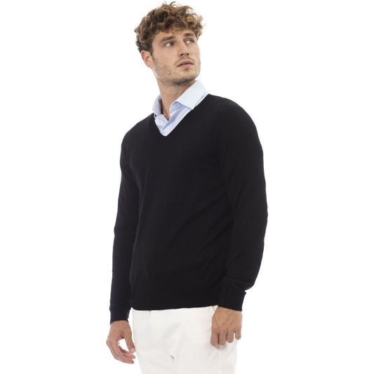 Alpha Studio Sweaters Sweaters Alpha Studio Light Gray