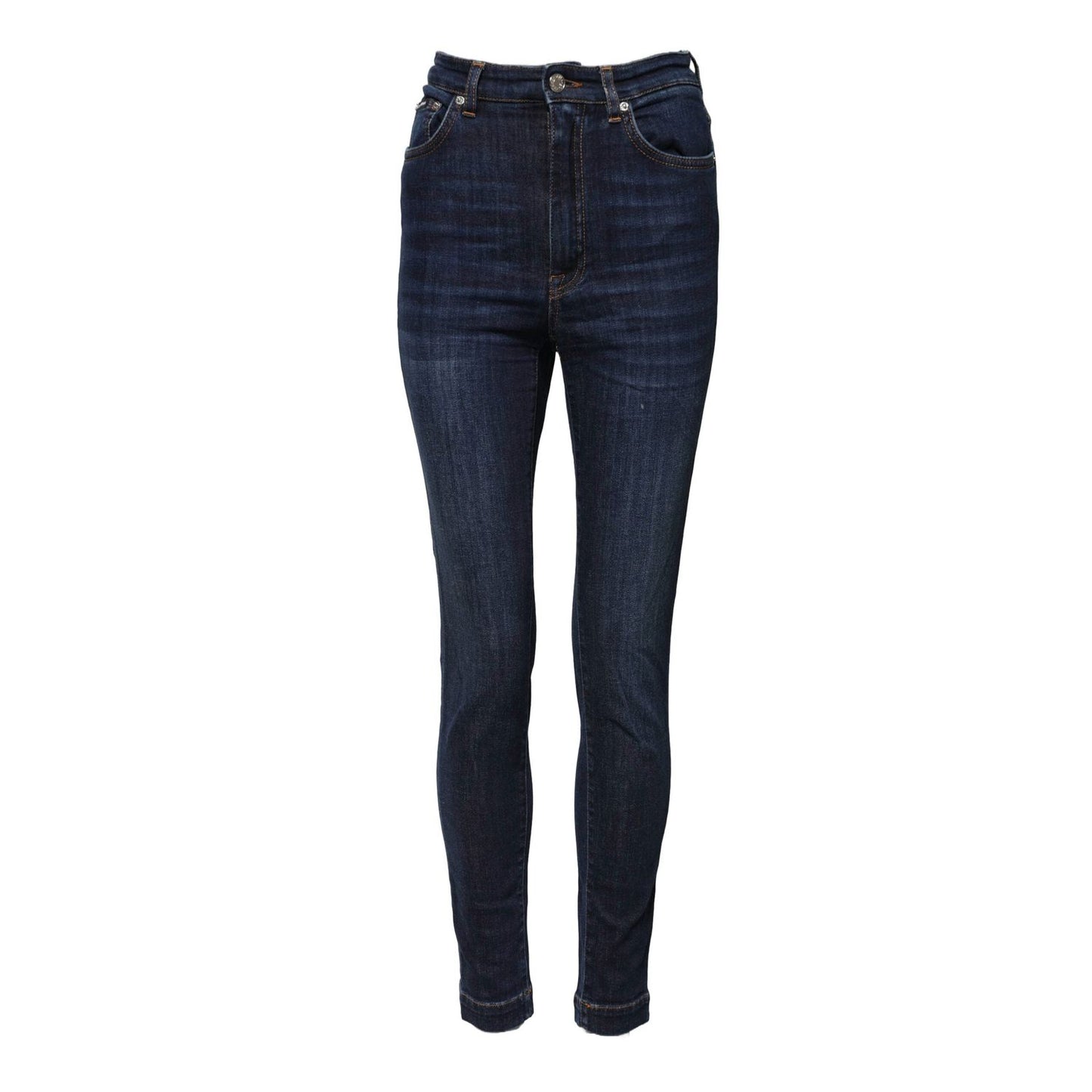 Dolce & Gabbana Blue GRACE High Waist Skinny Denim Jeans