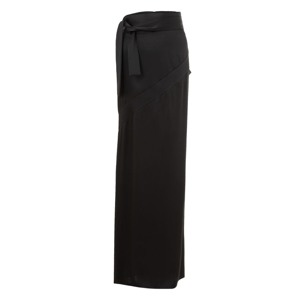 Tom Ford Black Acetate Long Skirt Tom Ford