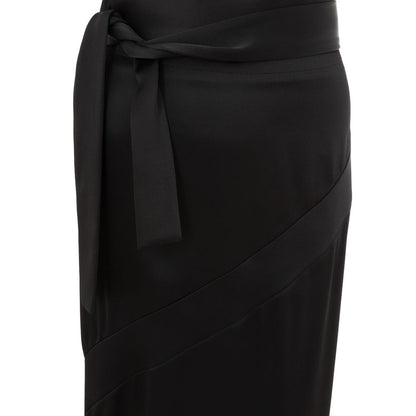 Tom Ford Black Acetate Long Skirt Tom Ford