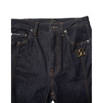 Dolce & Gabbana Black Cotton Mid Waist Bootcut Denim Jeans PAN75537-38