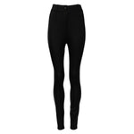 Dolce & Gabbana Black High Waisted Skinny Leggings Pants PAN76139-38