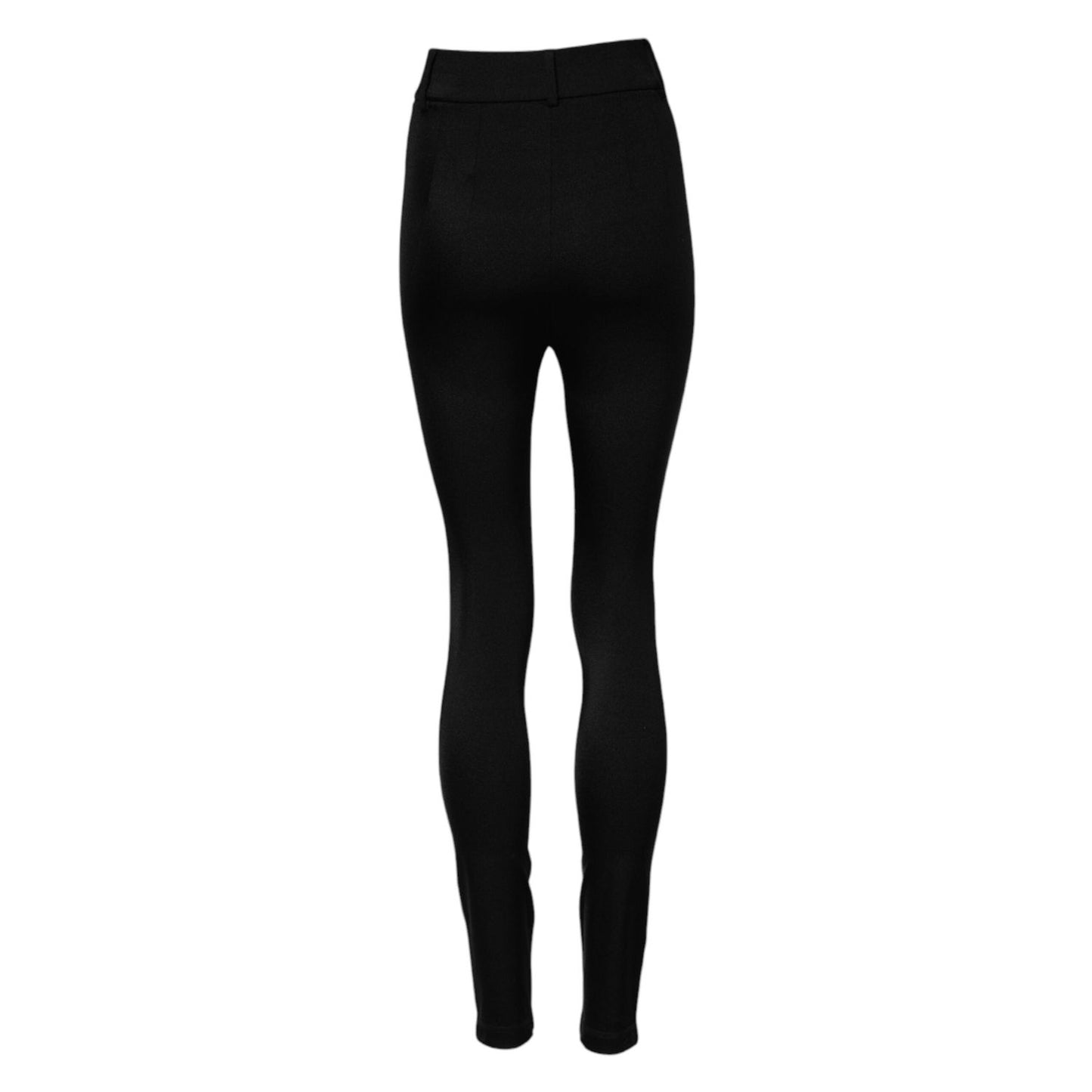 Dolce & Gabbana Black High Waisted Skinny Leggings Pants PAN76139-38
