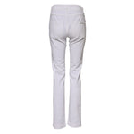 Dolce & Gabbana White Floral Embroidery GIRLY Denim Jeans