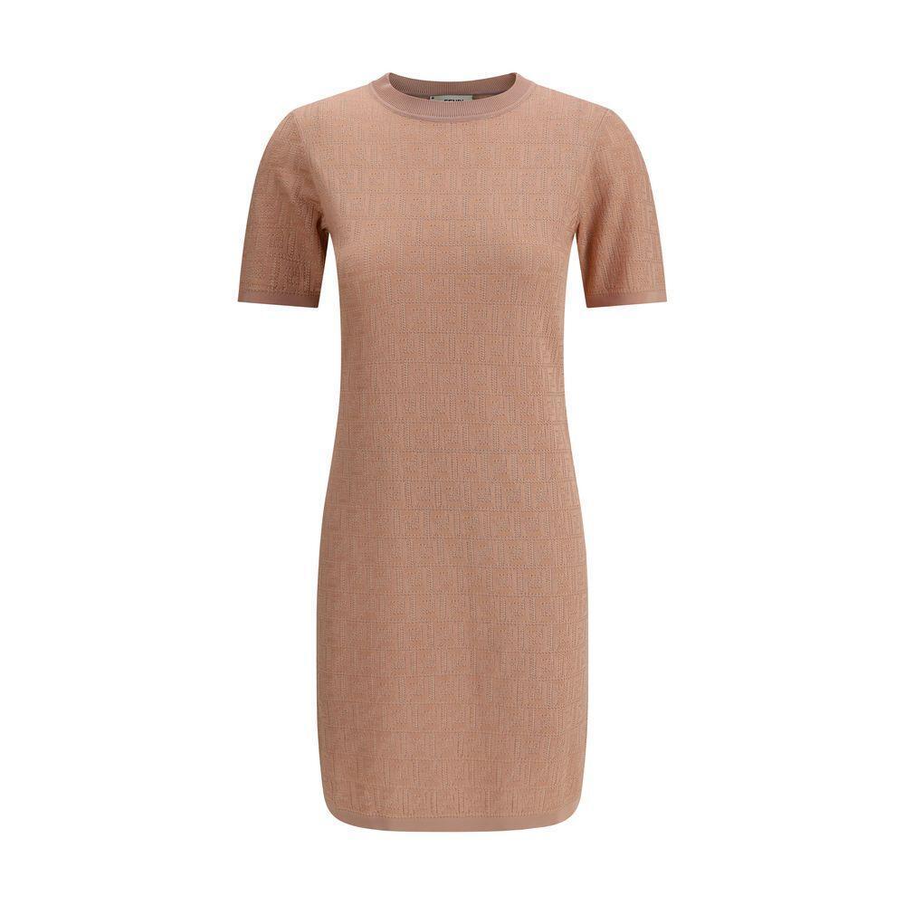 Fendi FF pattern midi Dress FE-FZDD61AUZRF1SAU-IT44 | L