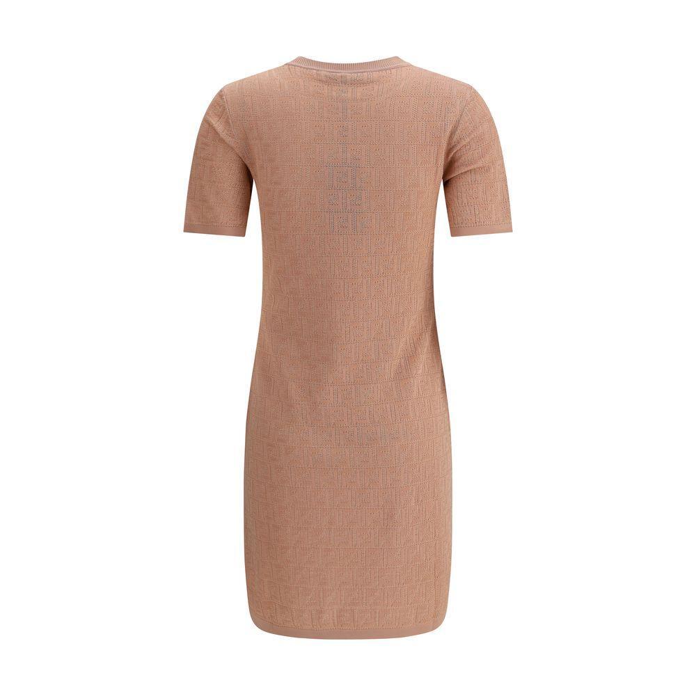 Fendi FF pattern midi Dress FE-FZDD61AUZRF1SAU-IT44 | L