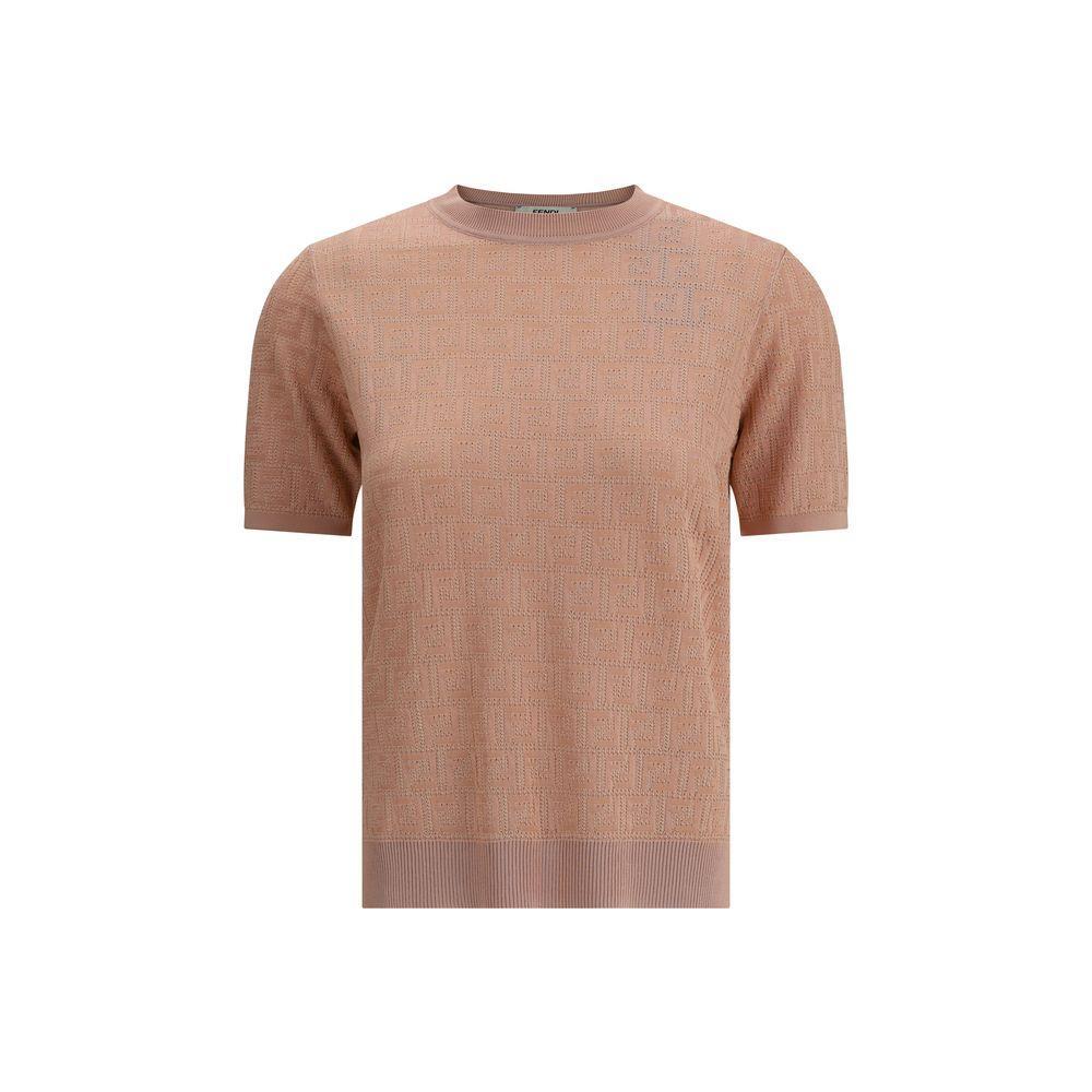 Fendi Knit T-Shirt FE-FZXD57AUZRF1SAU-IT40 | M