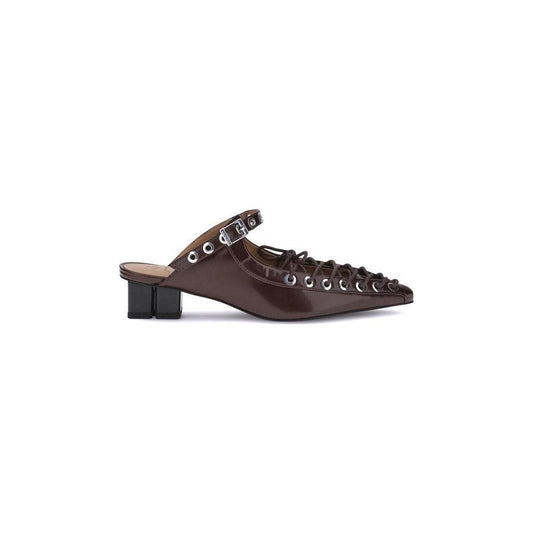 Ganni Oleatex laced Mules GA-S3039730-EU36/US6