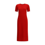 Fendi Knitted midi Dress FE-FZDD59AUZRF1SAX-IT40 | M