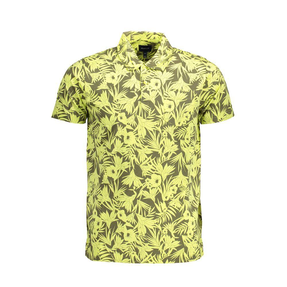 Gant Yellow Cotton Polo Shirt GA-12770-S