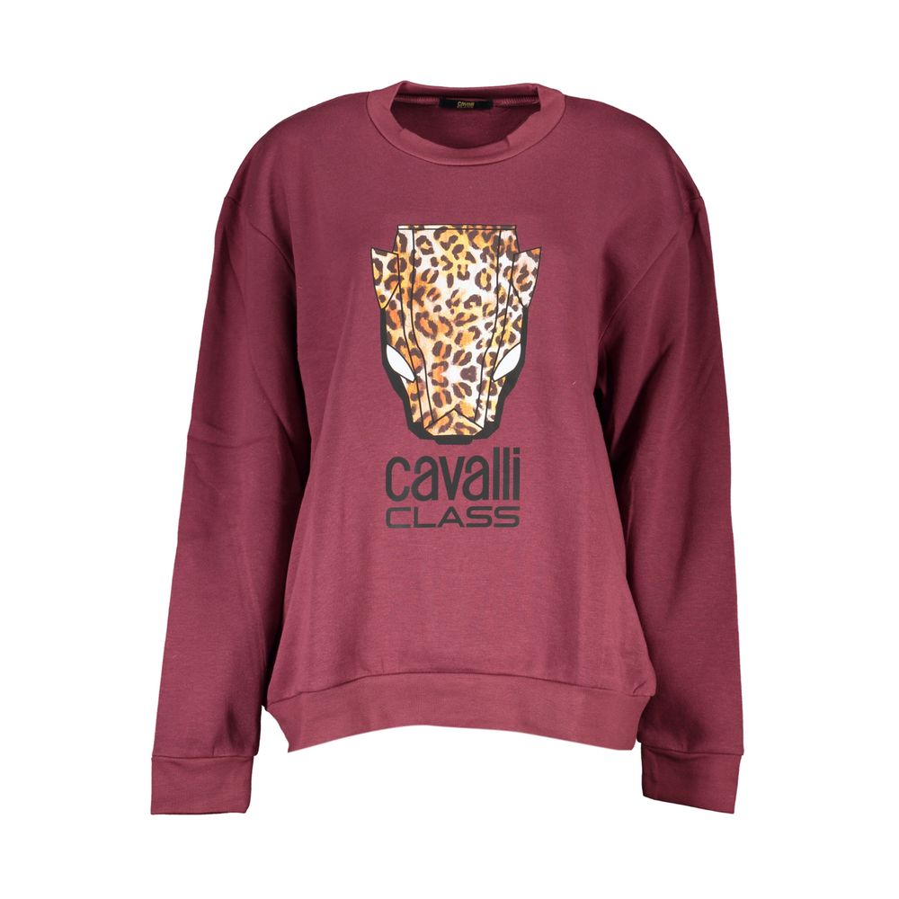Cavalli Class Viola Polyester Women Sweatshirt