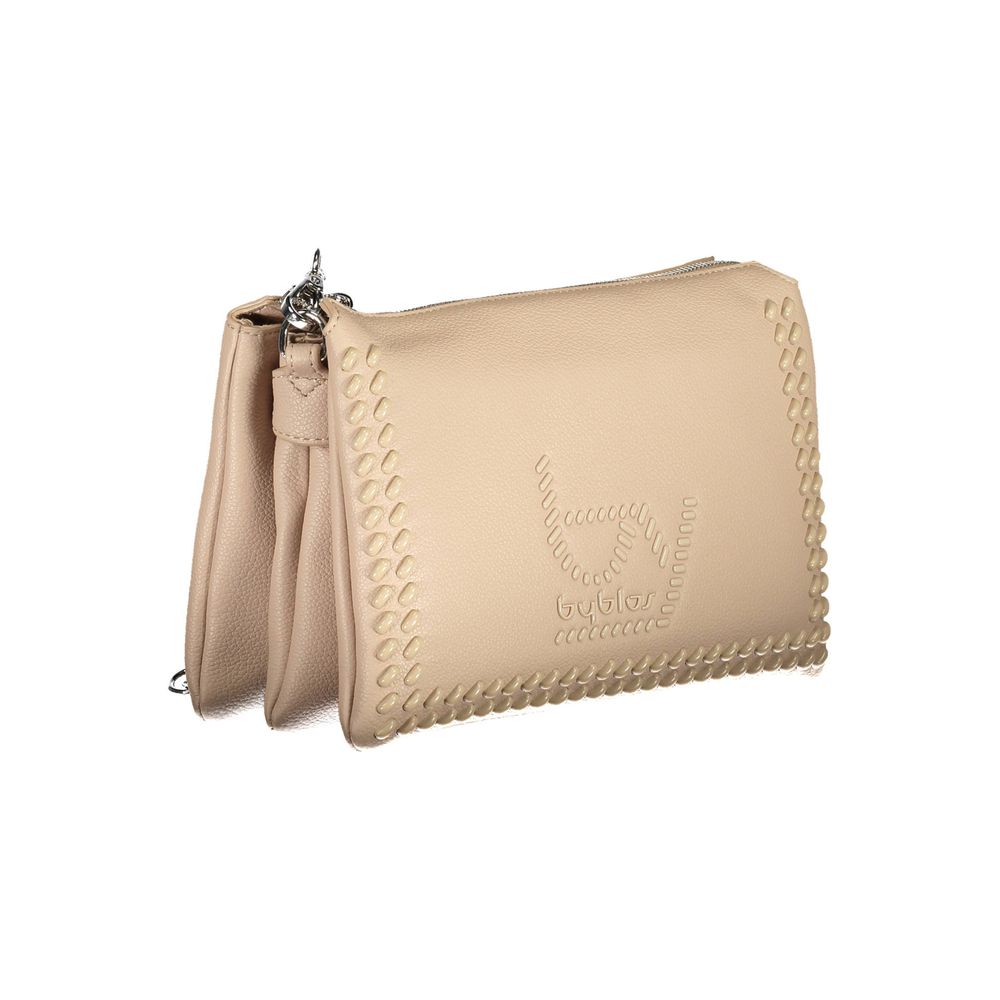 BYBLOS Beige Polyethylene Handbag