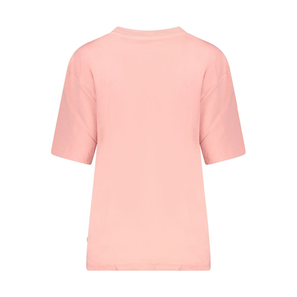 Guess Jeans Pink Cotton Women T-Shirt