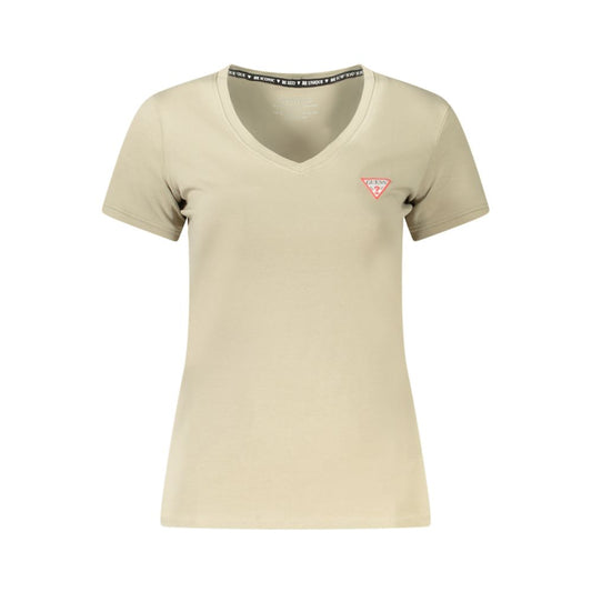 Guess Jeans Green Cotton Tops & T-Shirt GU-39073-L