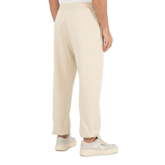 Comme Des Fuckdown Beige Cotton Jeans & Pant CO-15727-S