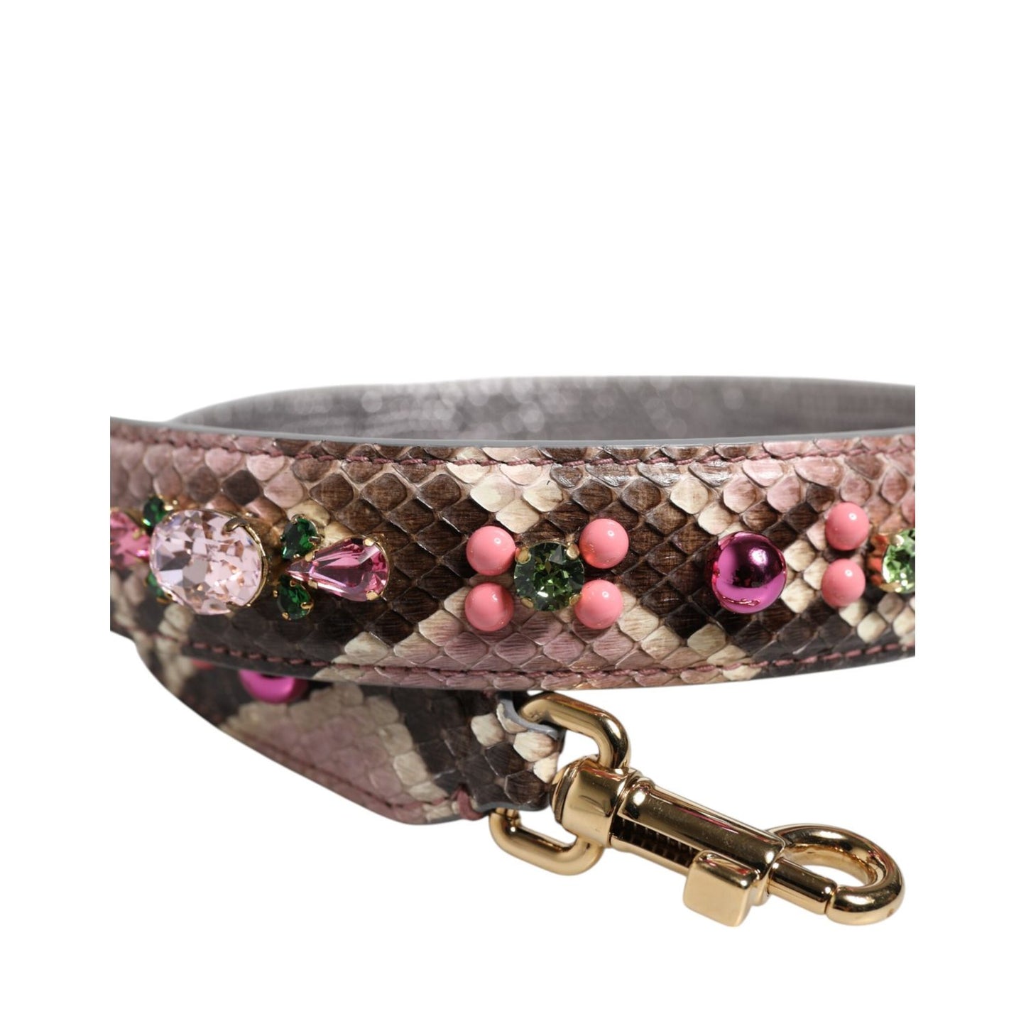 Dolce & Gabbana Multicolor Embellished Handbag Shoulder Strap