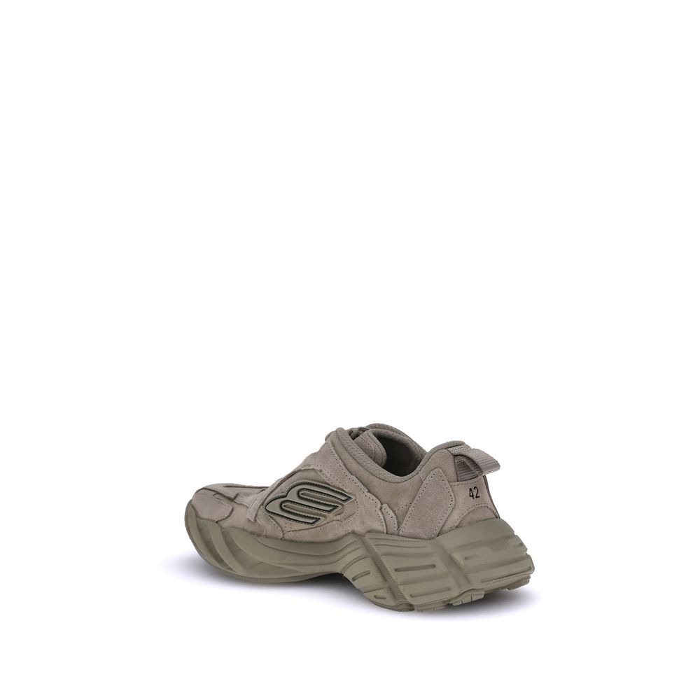 Balenciaga Beige Polyester Athletic Sneakers