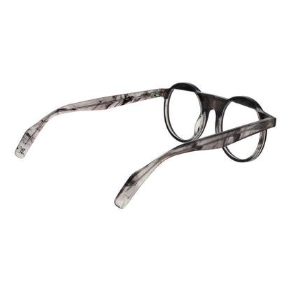 Yohji Yamamoto Gray Men Glasses Frame