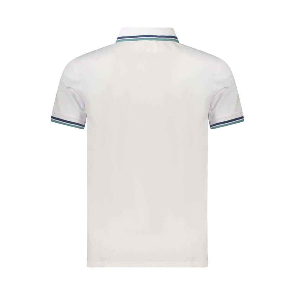 Guess Jeans White Cotton Men Polo Shirt GU-39092-S