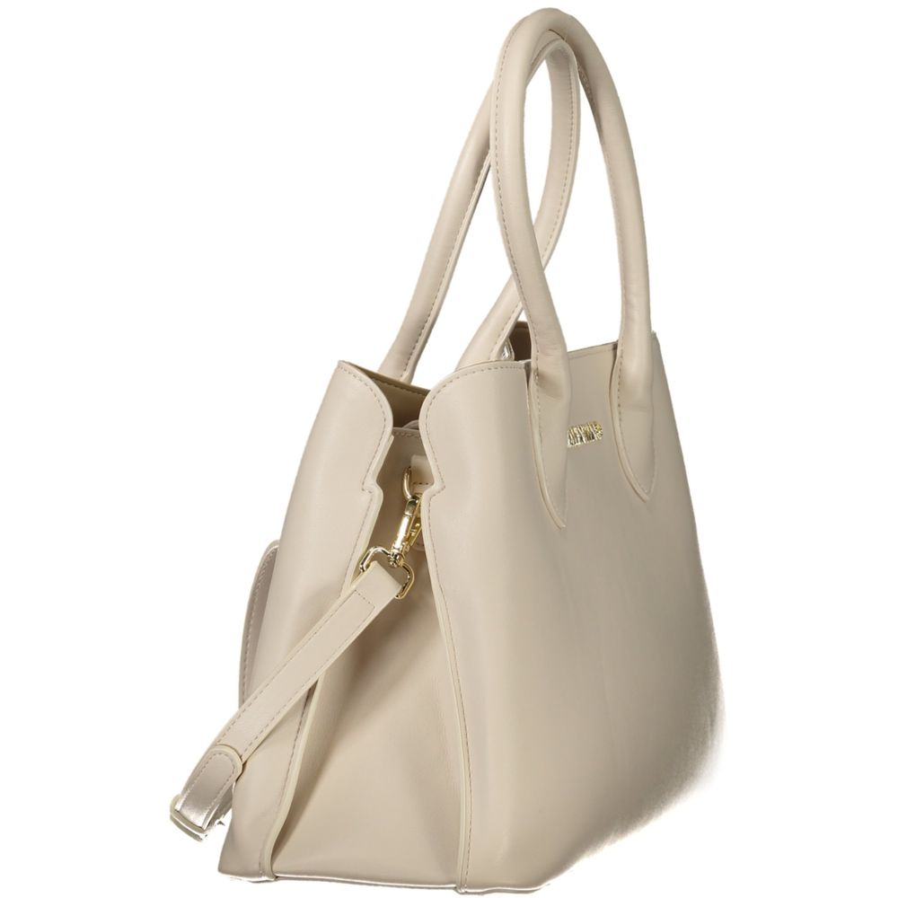 Mario Valentino Beige Polyethylene Women Handbag