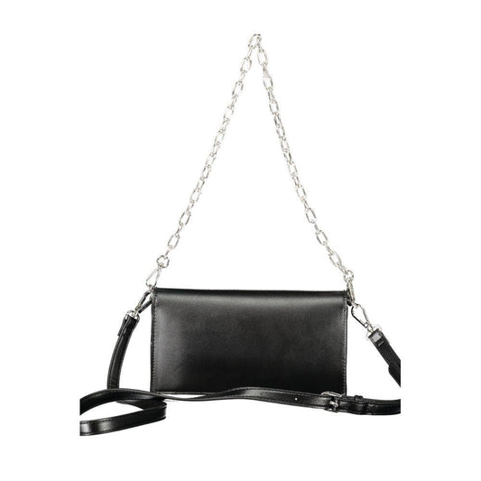 Mario Valentino Black Polyethylene Women Handbag VA-39155