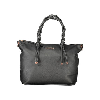 Mario Valentino "Black Polyurethane Women's Bag"