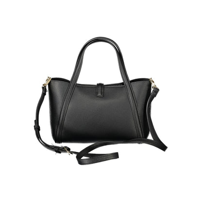 Mario Valentino Black Polyethylene Women Handbag
