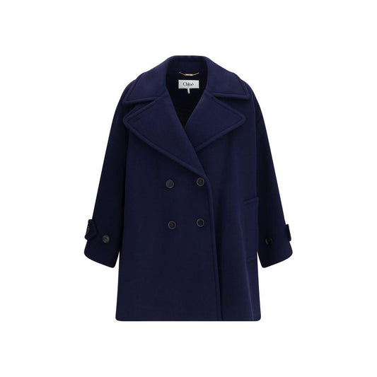 Chloé Oversized double breasted wool Coat