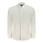 Hugo Boss White Cotton Men Shirt BO-33900-S