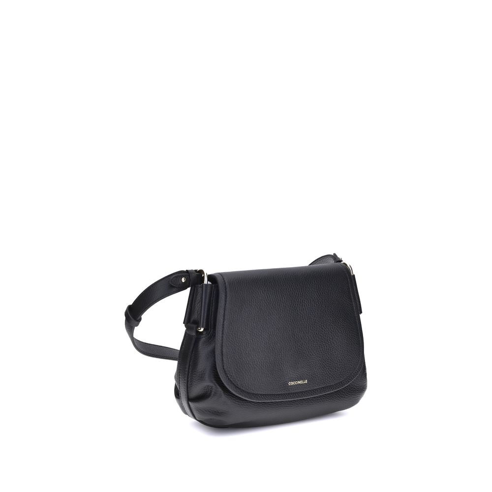 Front view with bag zipped and handles upright.