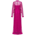 PINKO Purple Nylon Dress PI-15767-IT48 | XL