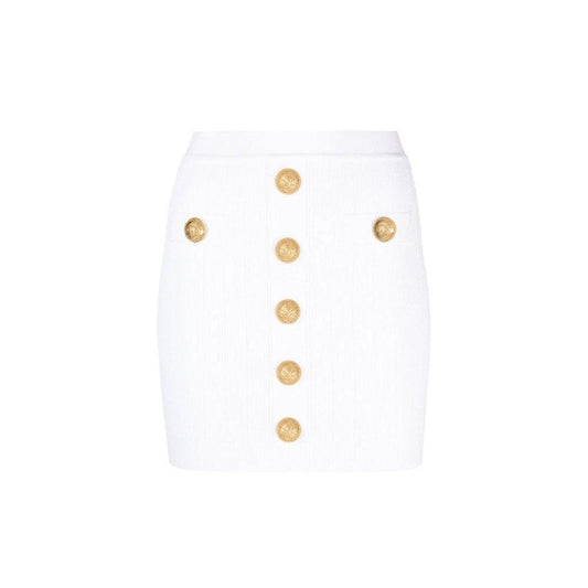 Balmain Stretch Mini Skirt