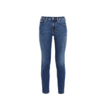 Acne Studios Blå Konst Climb Mid Blue Cotton Denim Jeans AC-8846134902996-W27