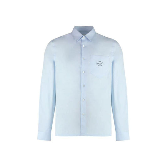 Prada Oxford Cotton Shirt PR-8779525521620-39
