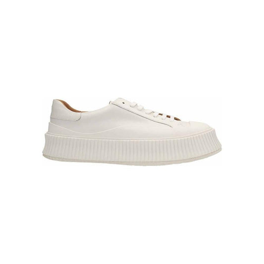 Jil Sander Maxi Sole Leather Sneakers JI-8783058338004-EU44/US11
