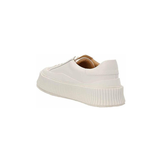 Jil Sander Maxi Sole Leather Sneakers JI-8783058338004-EU44/US11
