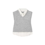 Acne Studios Layered-V-Neck Vest AC-8817250861268-S