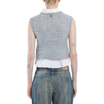 Acne Studios Layered-V-Neck Vest AC-8817250861268-S