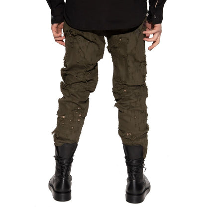 Dsquared² Green Cotton Casual Pants