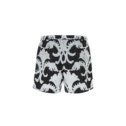 Valentino Metamorphos Wall-Print Swim Shorts VA-8811339055316-48 | M