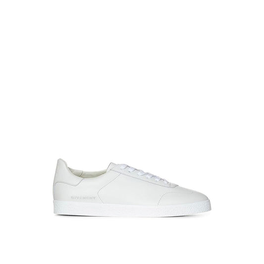 Givenchy White Calfskin Low Top Sneakers