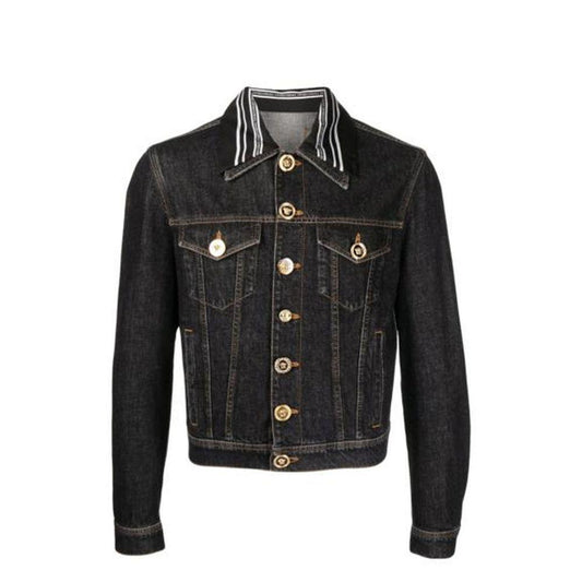 Versace Medusa Motif Denim Jacket VE-8736636862676-48 | M