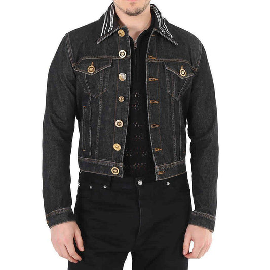 Versace Medusa Motif Denim Jacket VE-8736636862676-48 | M