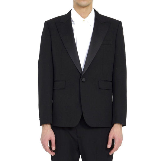 Saint Laurent Grain De Poudre Smoking Jacket SA-8735563317460-IT50 | L