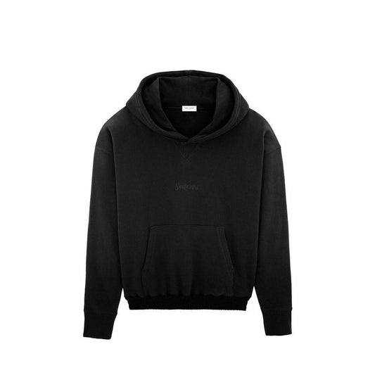 Saint Laurent Hooded Cotton Sweatshirt SA-8735563940052-S