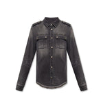 Balmain Cotton Denim Shirt BA-8736267403476-40